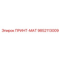 9852113009 ПРИНТ-МАТ Epiroc