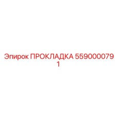 5590000791 ПРОКЛАДКА (Epiroc)