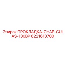 Фланцевая прокладка для систем смазки буровой техники арт. 6221613700