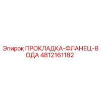 4812161182 ПРОКЛАДКА-ФЛАНЕЦ-ВОДА Epiroc