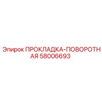 58006693 ПРОКЛАДКА-ПОВОРОТНАЯ Epiroc