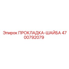 4700792079 ПРОКЛАДКА-ШАЙБА Epiroc