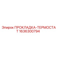 1636300794 ПРОКЛАДКА-ТЕРМОСТАТ Epiroc
