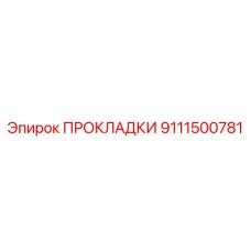9111500781 ПРОКЛАДКИ Epiroc