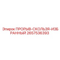 2657536393 ПРОРЫВ-СКОЛЬЗЯ-ИЗБРАННЫЙ Epiroc