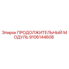 9106144608 ПРОДОЛЖИТЕЛЬНЫЙ МОДУЛЬ Epiroc