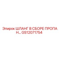 GS12071754 ШЛАНГ В СБОРЕ ПРОПАН… Epiroc