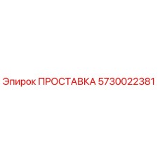 5730022381 ПРОСТАВКА Epiroc