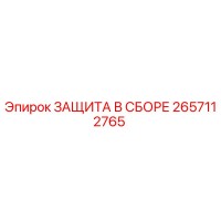 2657112765 ЗАЩИТА В СБОРЕ Epiroc