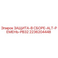 2236204448 ЗАЩИТА-В СБОРЕ-ALT-РЕМЕНЬ-PB32 Epiroc
