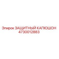 4730012883 ЗАЩИТНЫЙ КАПЮШОН Epiroc