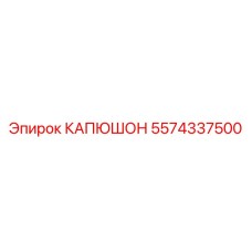 5574337500 КАПЮШОН Epiroc