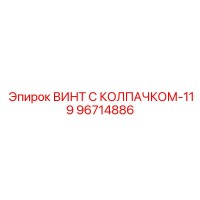 96714886 ВИНТ С КОЛПАЧКОМ-119 Epiroc