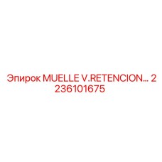 2236101675 MUELLE V.RETENCION… Epiroc
