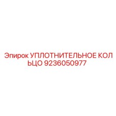 9236050977 УПЛОТНИТЕЛЬНОЕ КОЛЬЦО Epiroc