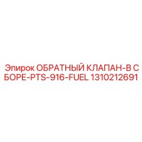 1310212691 ОБРАТНЫЙ КЛАПАН-В СБОРЕ-PTS-916-FUEL Epiroc