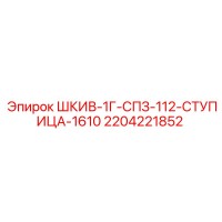 2204221852 ШКИВ-1Г-СПЗ-112-СТУПИЦА-1610 - Epiroc