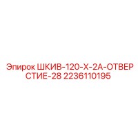 2236110195 ШКИВ-120-X-2A-ОТВЕРСТИЕ-28 Epiroc