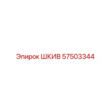 57503344 ШКИВ Epiroc