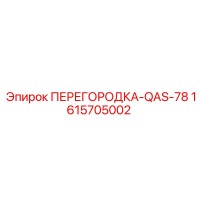 1615705002 ПЕРЕГОРОДКА-QAS-78 Epiroc