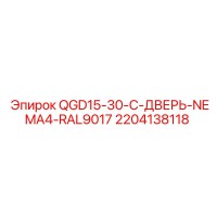 2204138118 QGD15-30-C-ДВЕРЬ-NEMA4-RAL9017 Epiroc