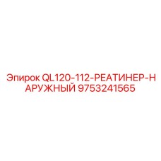 9753241565 QL120-112-РЕТЕЙНЕР-НАРУЖНЫЙ Epiroc