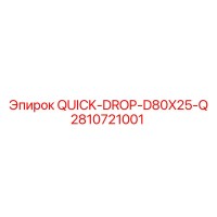 2810721001 QUICK-DROP-D80X25-Q Epiroc