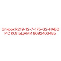8092403485 R219-12-7-175-G2-НАБОР С КОЛЬЦАМИ Epiroc