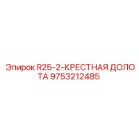 9753212485 R25-2-КРЕСТНАЯ ДОЛОТА Epiroc