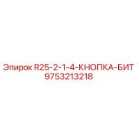 9753213218 R25-2-1-4-КНОПКА-БИТ Epiroc