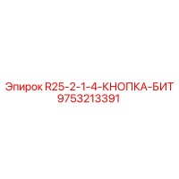 9753213391 R25-2-1-4-КНОПКА-БИТ Epiroc