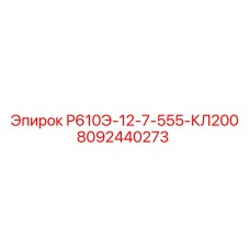 8092440273 Р610Э-12-7-555-КЛ200 Эпирок