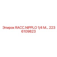 2236109823 RACC.NIPPLO 1/4 М… Epiroc