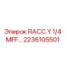 2236105501 RACC.Y 1/4 MFF… Epiroc