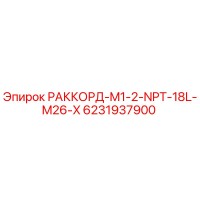 6231937900 РАККОРД-M1-2-NPT-18L-M26-X Epiroc