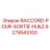 6279545100 RACCORD-POUR-SORTIE-HUILE Epiroc
