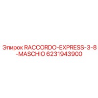 6231943900 RACCORDO-EXPRESS-3-8-MASCHIO Epiroc
