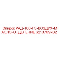 6213769702 РАД-100-Г5-ВОЗДУХ-МАСЛО-ОТДЕЛЕНИЕ Epiroc