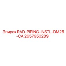 2657950289 RAD-PIPING-INSTL-DM25-CA - Epiroc