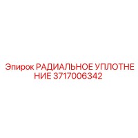 3717006342 РАДИАЛЬНОЕ УПЛОТНЕНИЕ Epiroc