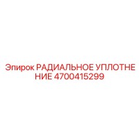 4700415299 РАДИАЛЬНОЕ УПЛОТНЕНИЕ Epiroc