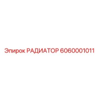 6060001011 РАДИАТОР Epiroc