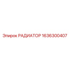 1636300407 РАДИАТОР Epiroc