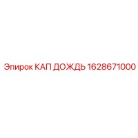 1628671000 КАП ДОЖДЬ Epiroc