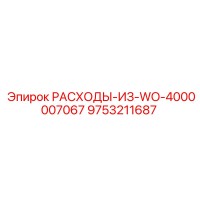 9753211687 РАСХОДЫ-ИЗ-WO-4000007067 Epiroc