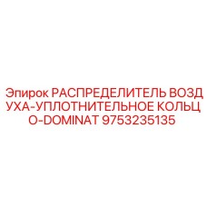 9753235135 РАСПРЕДЕЛИТЕЛЬ ВОЗДУХА-УПЛОТНИТЕЛЬНОЕ КОЛЬЦО-DOMINATOR Epiroc