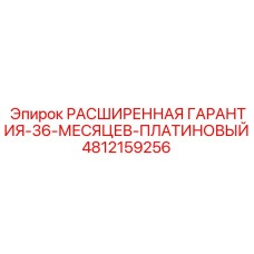 4812159256 РАСШИРЕННАЯ ГАРАНТИЯ-36-МЕСЯЦЕВ-ПЛАТИНОВЫЙ Epiroc