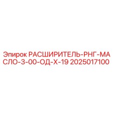 2025017100 РАСШИРИТЕЛЬ-РНГ-МАСЛО-3-00-ОД-Х-19 Epiroc