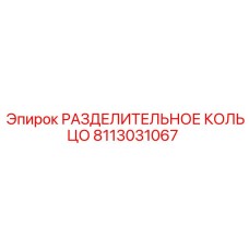 8113031067 РАЗДЕЛИТЕЛЬНОЕ КОЛЬЦО Epiroc