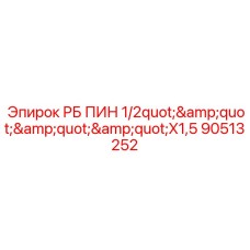 90513252 РБ ПИН 1/2